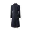 Giovanni Valentino Women's Wool Blend Mid-length Lapel Coat