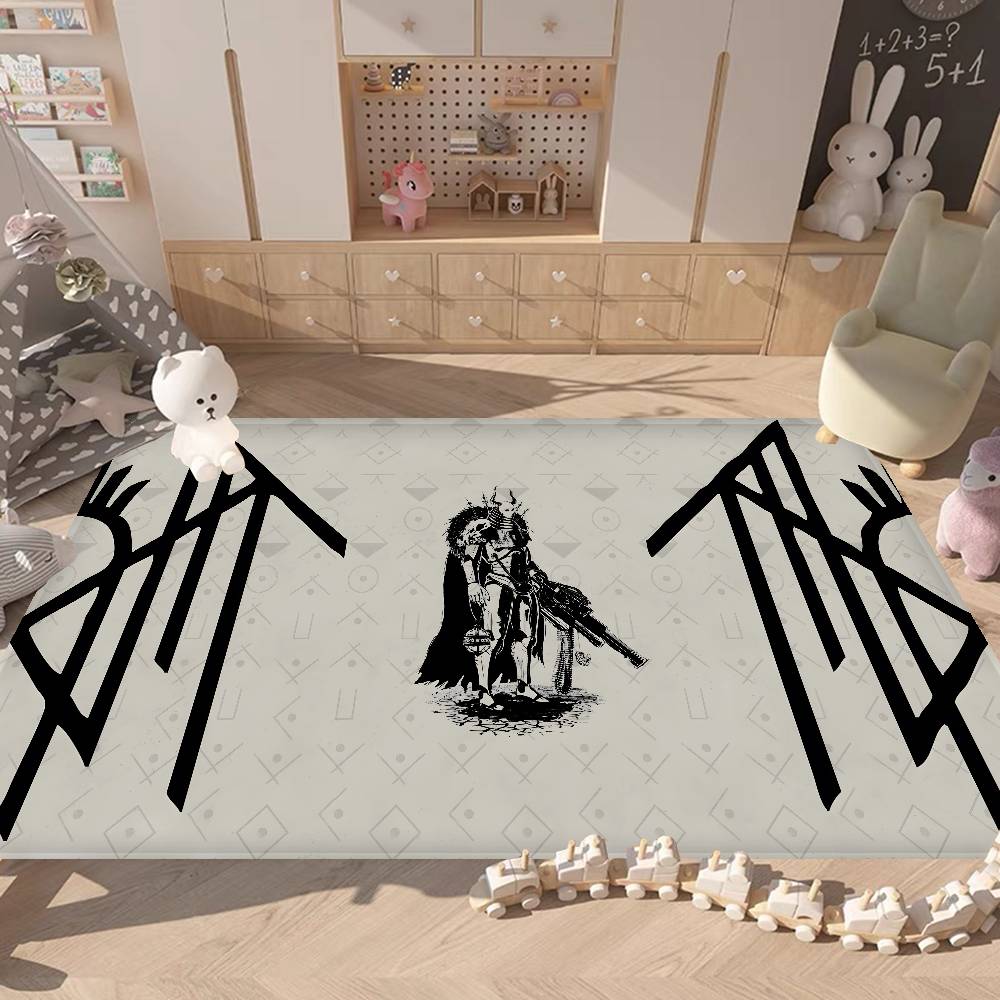 Sleep Rock Band T-Tokens Anime Door Mat Kids Room Bedroom Decoration Balcony Anti-Slip Doormat Living Room Doormat Area Rug