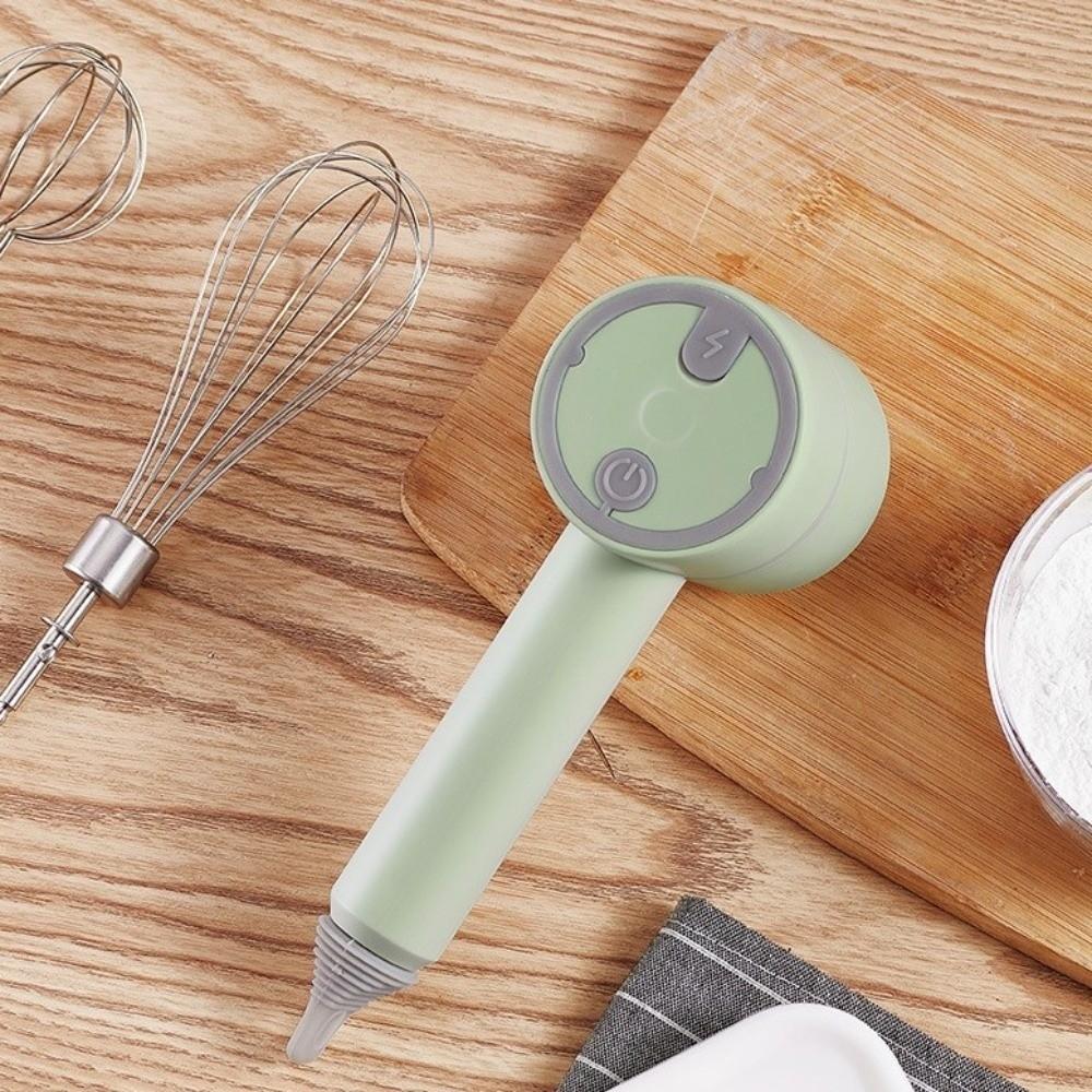 3 Speeds Electric Hand Blender High Power Portable Egg Beater Baking Mixer  Household Baking