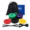 Aeike 5 pakker Pull Up Assist Bands Set Resistance Loop Bands Styrkeløft Trenings Stretch Bands