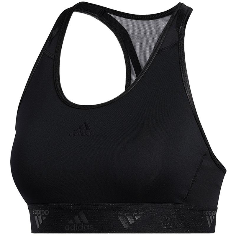(WMNS) adidas Don t Rest Badge of Sport Glam-On Bra Black Women s GD1478 S