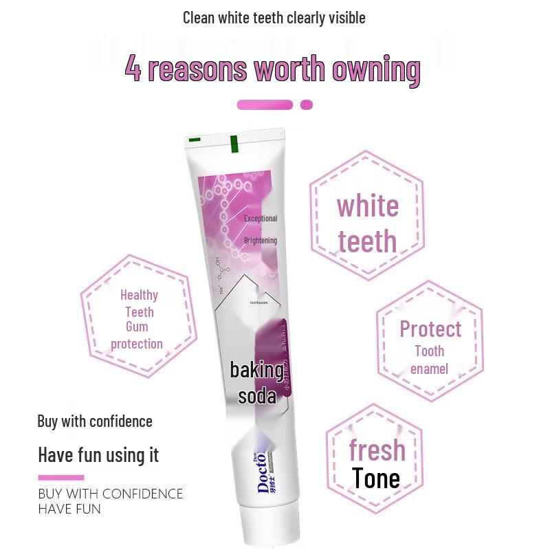 Dr. Ya Baking Soda Brightening Toothpaste Triple Pack