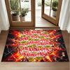 Tappeto in Velluto Cristallo Design Calcio VfB Stuttgart Tappetino Decorativo Morbido per Ingresso Camera da Letto