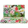 Outdoor Sofa Cushions 2 Pcs Multicolored Polyester