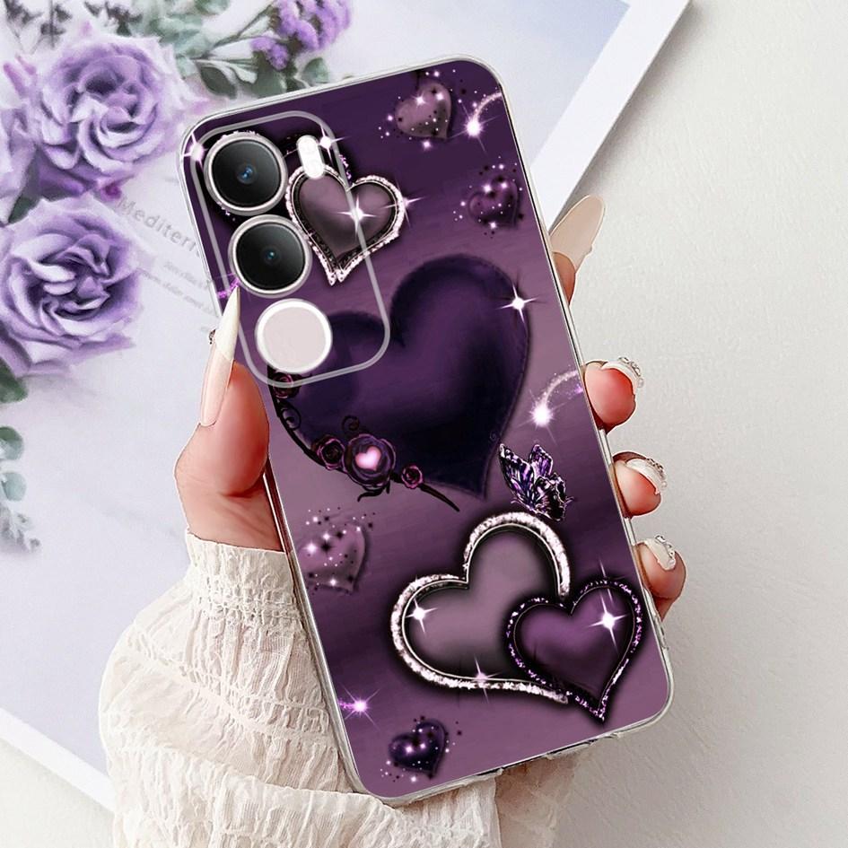 Silicone Case For Vivo Y19s V2419 Cover Lovely Cat Butterfly Cartoon Soft Back Protective Shell For Vivo Y19s 4G Y 19s TPU Coque