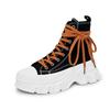 Nouvelles chaussures plateforme toile chaussures de couple hiver loisirs sports montantes chaussures en coton taille européenne grande taille