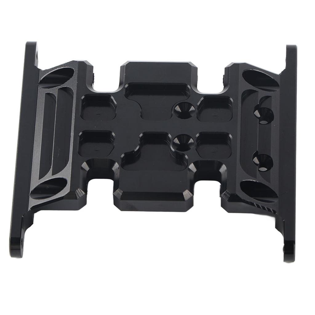 Aluminum Alloy Gearbox Base Plate Black for AXIAL SCX10  TFL Carframe RC Accessories
