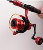 All-Metal Fire Lizard Deep Sea Saltwater Resistant Spinning Fishing Reel