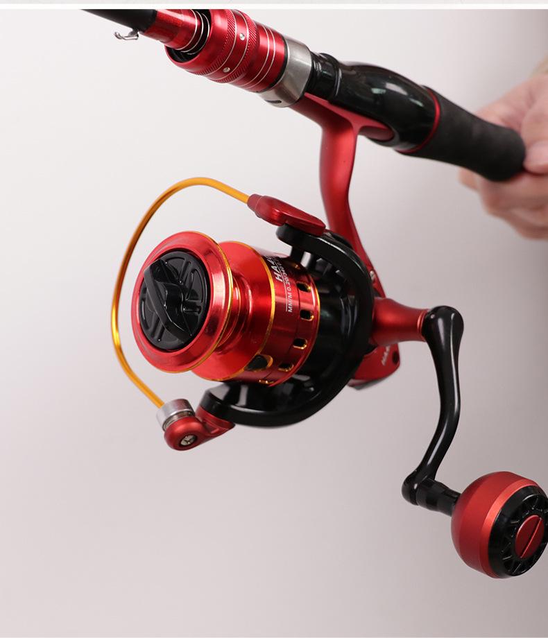 All-Metal Fire Lizard Deep Sea Saltwater Resistant Spinning Fishing Reel