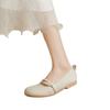 New Round Toe Shoes with Soft Soles and A Shallow Opening