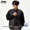 JEEP SPIRIT Men's 90% Duck Down Stand-Collar Winter Vest