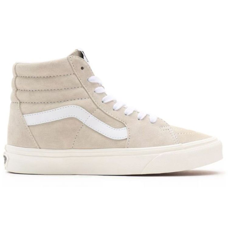 Vans Sk8 Canvas Casual Lightweight Breathable High-Top Skate Shoes Unisex Sneakers Off-White VN0A32QG9G9