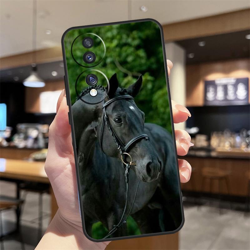 Animal Steed Horse Case For Honor Magic 8 6 7 Pro Honor 400 200 70 90 Lite X8b X8c X9a X9b X9c X9d Win RT Cover
