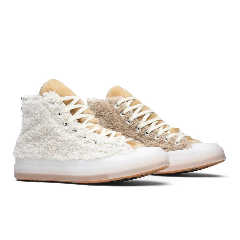 Converse Chuck 70 Hi 'Ice Cold' (Unisex) Cloud Cream / White Swan / White Canvas Shoes 164535C