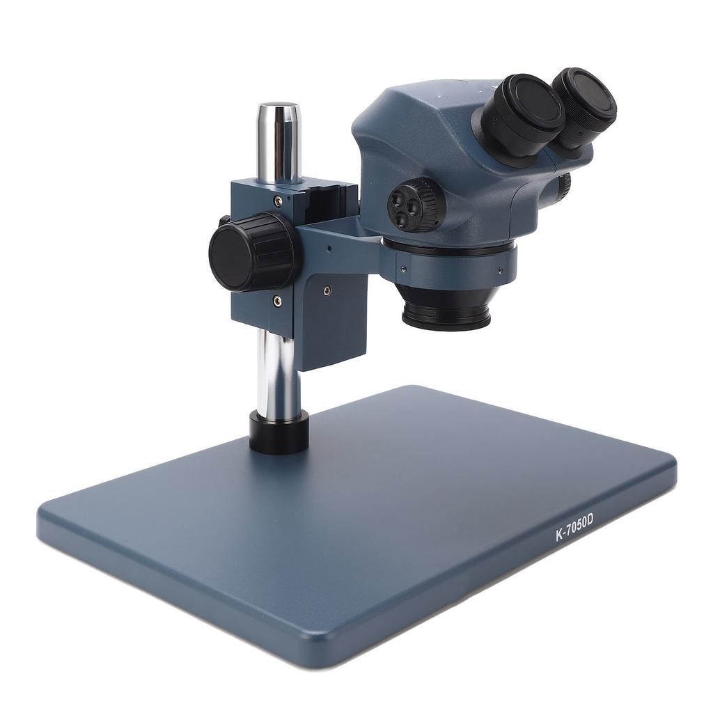Binocular Stereo Microscope 7X To 50X Magnification Professional Soldering Microscope with WF10x22 Wide Angle Eyepiece