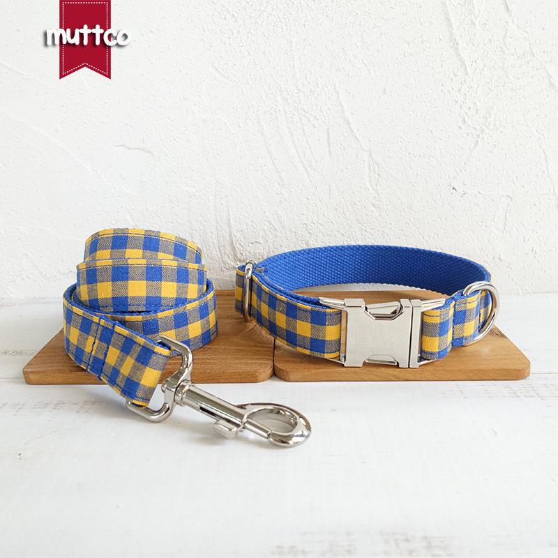 Engravable Adjustable Dog Collar and Anti-Lost Leash Set (Model UDC-068) XS