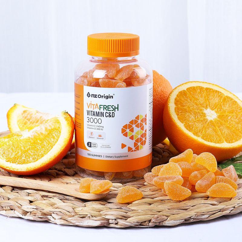 NZ Origin Vitafresh Vitamin C&D 3000mg x 100 x 2