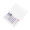 10pcs Nail Art Manicure Drill Bits Cleaning Polishing Electric Nail Drill Machine Tool Head