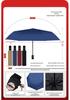 Luxury Business Gift Set: Insulated Cup, Umbrella, and Notebook with Custom Logo for Corporate Events
