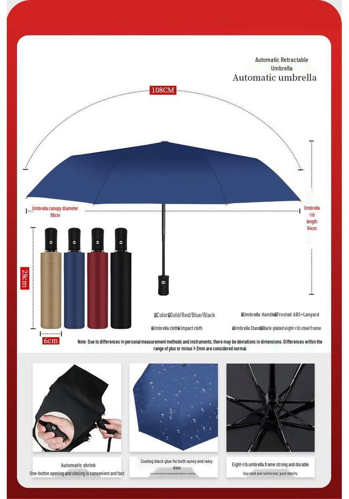 Luxury Business Gift Set: Insulated Cup, Umbrella, and Notebook with Custom Logo for Corporate Events
