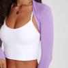 Spring/Summer Long Sleeve Yoga & Dance Cardigan - Solid Color Vest Cover-Up