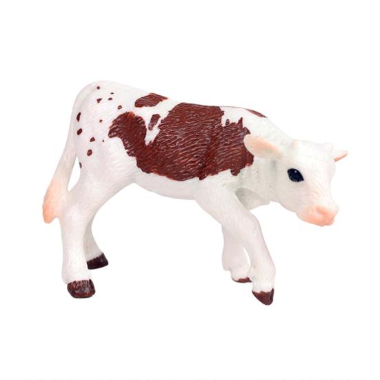 Realistic Cow Cattle Figurine Model Crafts Ornaments Educational Kids Toy Gift