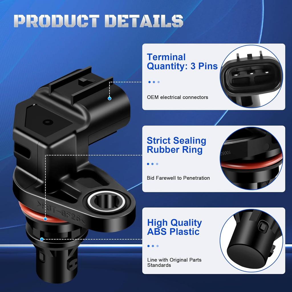 Engine Cam Camshaft Position Sensor 39350-2E200 393502E200 Compatible with 2017 2018    Hyundai Elantra/Elantra GT/Kona & Kia Forte Soul Forte5