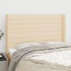 Headboard - Maison Exclusive - Ears - Cream - Adjustable Height (147 X 16 X 118/128 Cm)