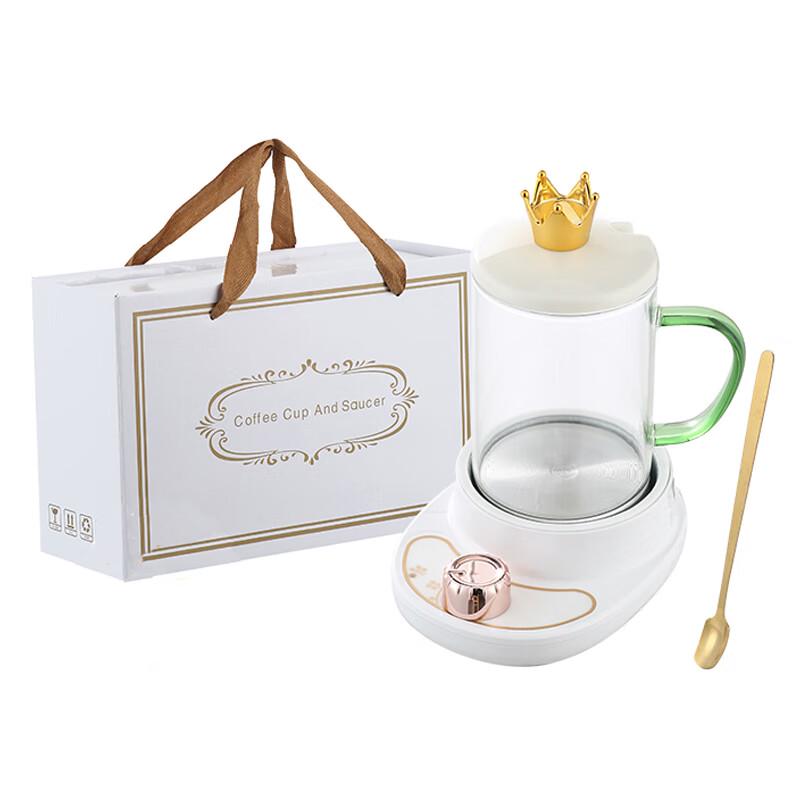 Ceramic Electric Stew Health Pot & Constant Temperature Mug Gift Set