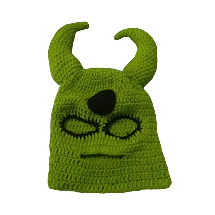 Halloween Cosplay Horn Balaclava Hats Balaclava Winter Knitted Hats Headgear