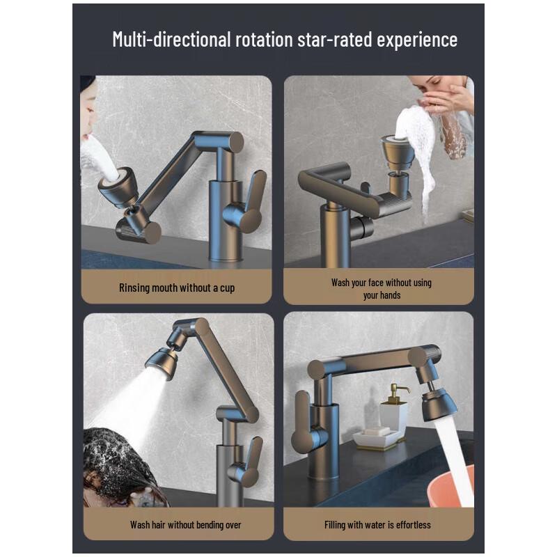 MIAOQIAO Robotic Arm Universal Faucet