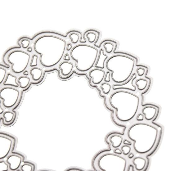 Herz Metall Stanzformen Schablonen DIY Scrapbooking Prägung Papier Karte Handwerk