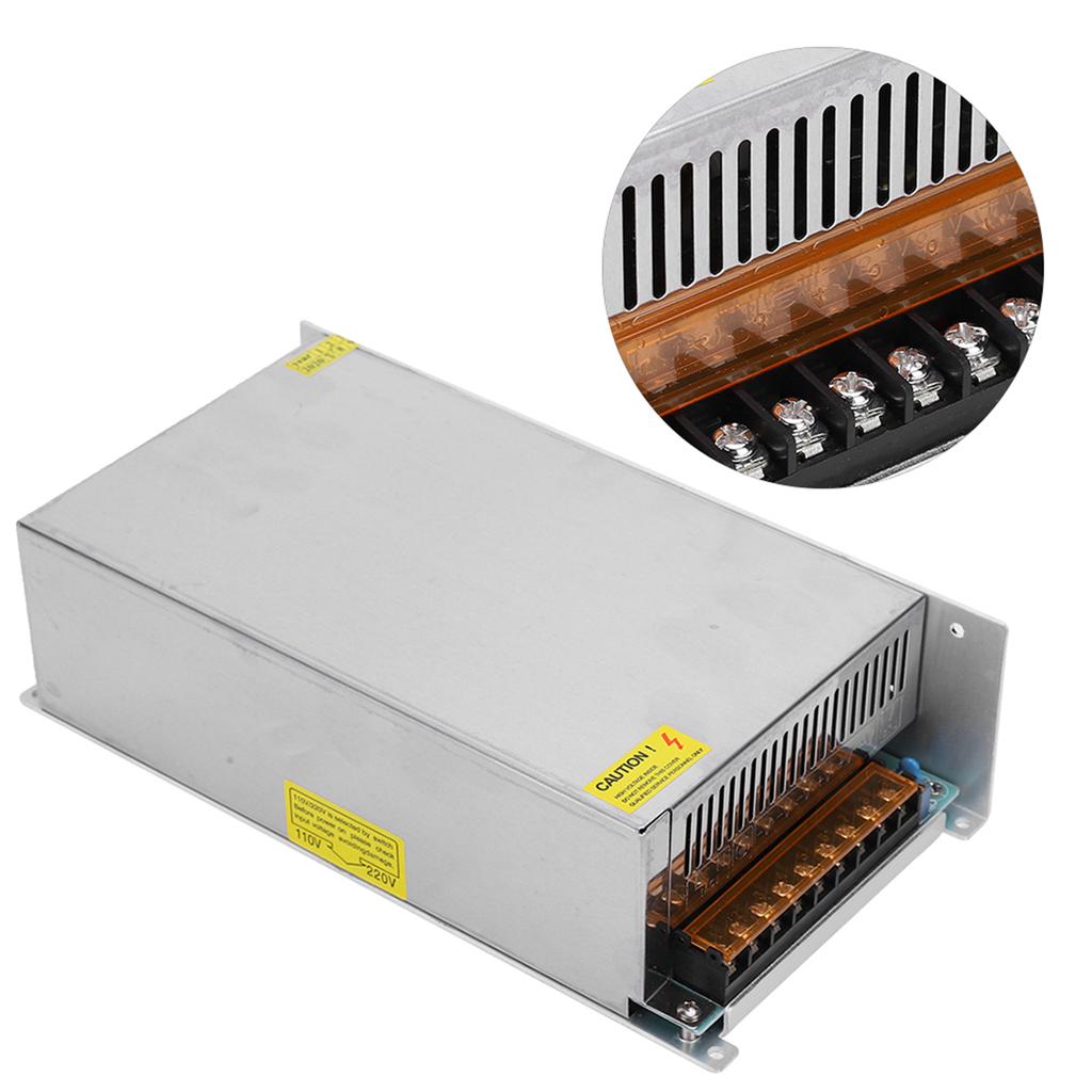 Zasilacz Sterownik Adapter Stop Aluminium DC24V Ekran LED Listwa Świetlna 3D