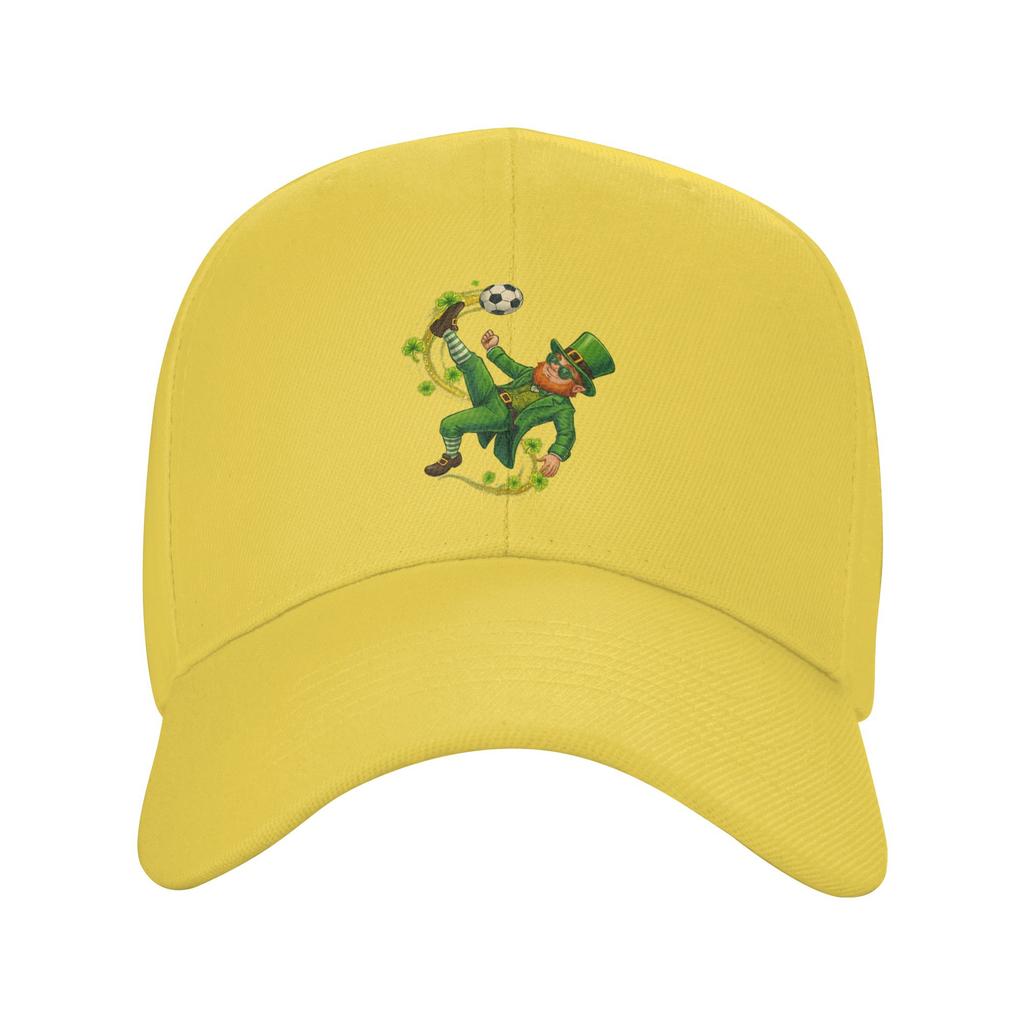 Soccer St Patricks Day Leprechaun Saint Patricks Baseball Cap Summer Fashion Trucker Hat For Unisex Hiking Fishing Baseball Caps