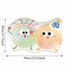 Cute 40*60cm Bathroom Mat Cartoon Design Big Eyes Diatom Mud Mat Quick Dry Bathroom Carpet Bathroom Use