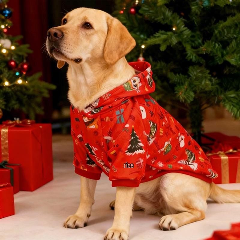 Christmas & New Year Pet Clothes: Cute Dog/Cat Teddy Bear Outfit for Winter
