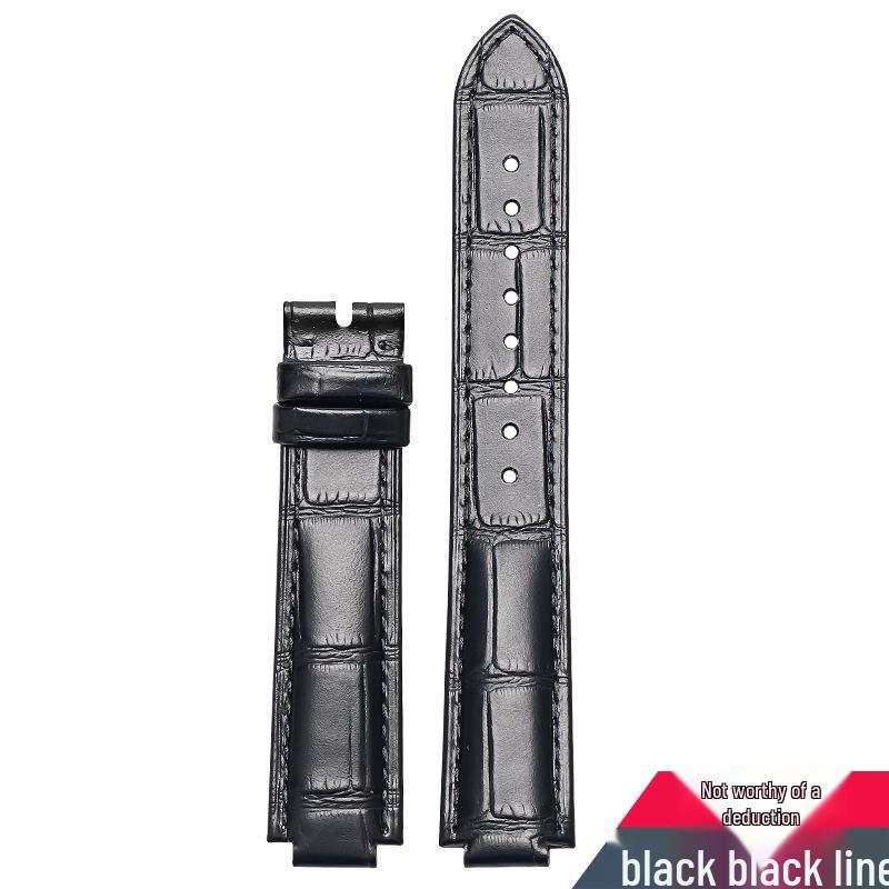 

Кожаный ремешок для часов Cartier Blue Balloon: Натуральная водонепроницаемая коровья кожа с пряжкой-пином для мужчин и женщин 14MM*12MM, 8MM Lug