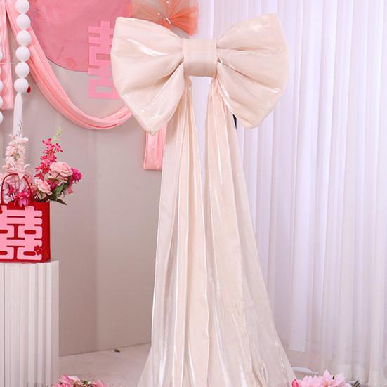 Lazo Extra Grande Lazos Grandes de Terciopelo Navideños Adorno para la Punta del Árbol Lazo Festivo Decoración Interior Exterior Reutilizable Decoración para Fiestas