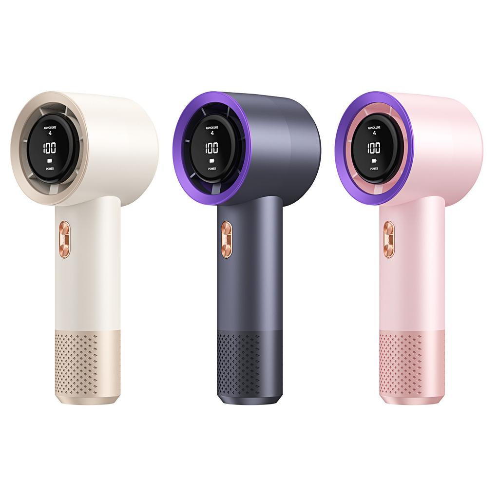 Xiaomi Handheld High Speed Mini Fan, Portable Personal Air Cooler Heater with 199 Levels Infinite Wind Speed Adjustment