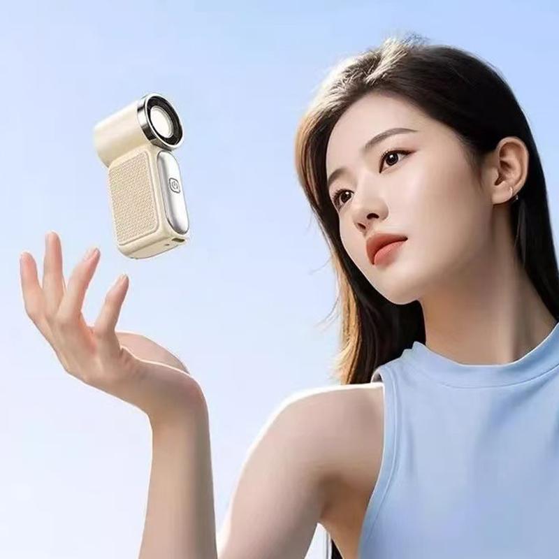 Mini Handheld Fan - Portable Turbo Fan With 100 Wind Speed, 3000Mah & Type-C, - Cooling Blower,Travel,R Cooling Device