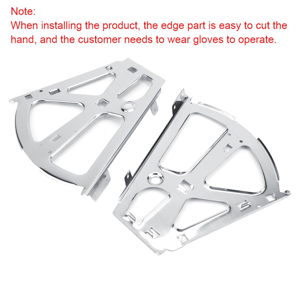 2Pcs Stainless Steel Shoes Drawer Cabinet Hinges Turing Rack Replacement Fittings(2 Layers)