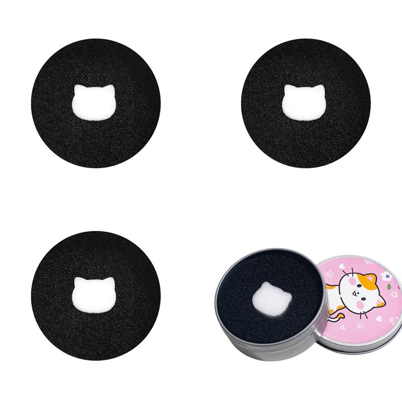 Makeup Brush Cleaner Sponges Cosmetic Brush Drying Wash Eyeshadow Color Removal Portable Cleaning Case Tool