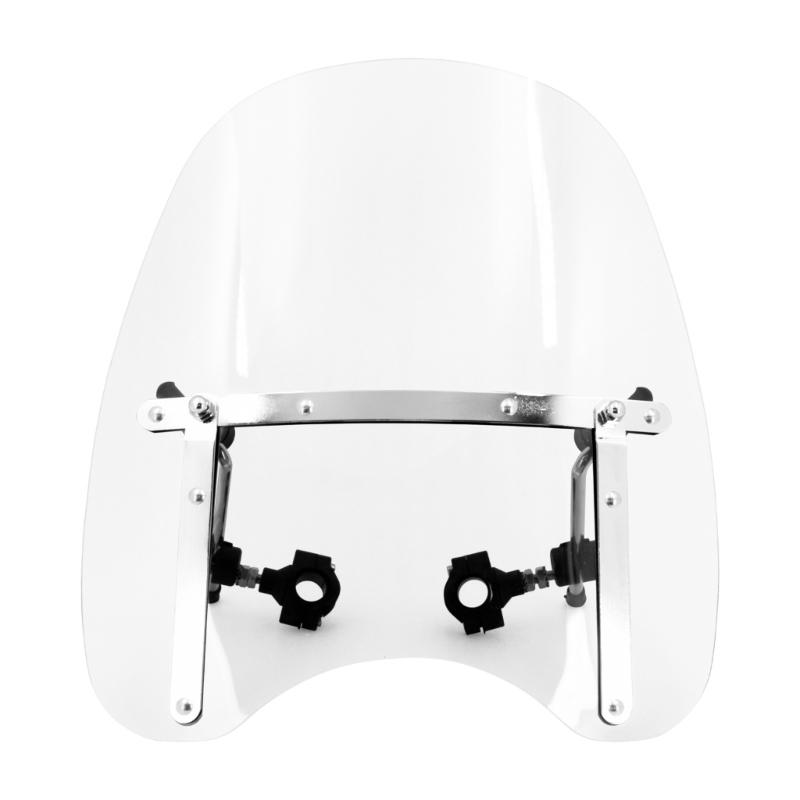 

Motorcycle Wind Guard Adjustable Extension Windscreens Spoiler Winds Deflector Enhanced Aesthetic Appeal for DIYer Fans чистый