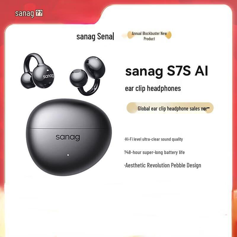 SANAG Open-Ear Bluetooth Sport Headphones