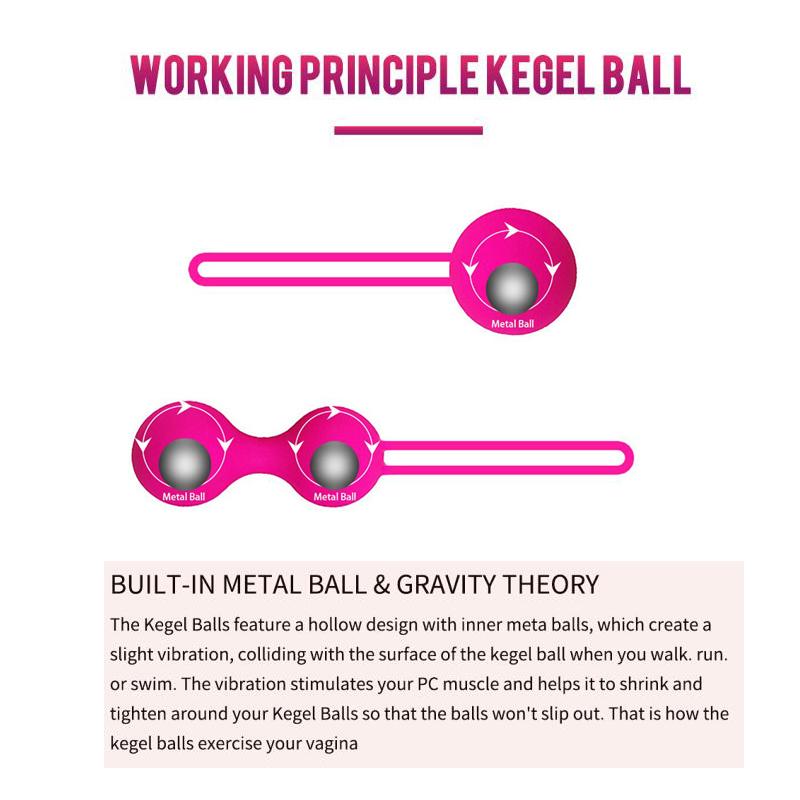 Safe Silicone Vagina Balls Vibrators for Women Sexy Toys Kegel Balls Ben Wa   Balls Vagina Tighten Exercise Sex Toys for Womams