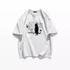 Women's Chic Hong Kong Style Cotton Short-Sleeve T-Shirt - Unique and Loose Fit Summer Top