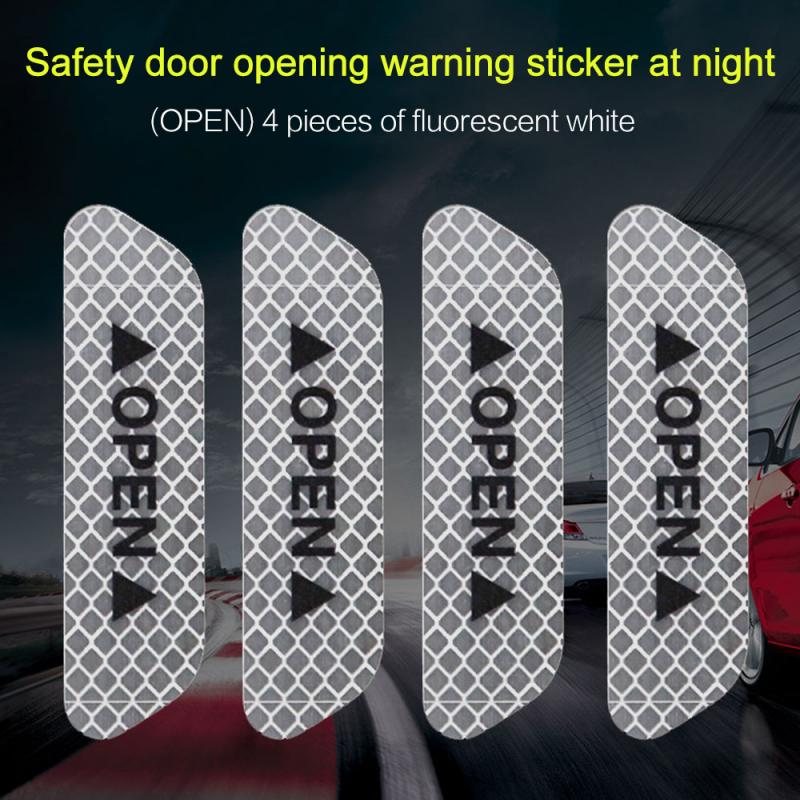 4XCar Door Edge Guard Scratch Protector Anti-collision Strip Stickers Styling Moulding Exterior Part Anti-scratch Sticker