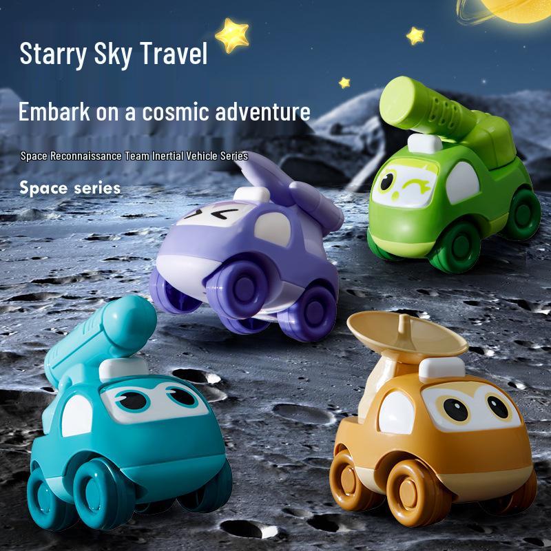 In-Stock Fire Cartoon Excavator Toy Car - Inertial Sliding Vehicle for Kids Kindergarten Gifts