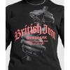 Gymshark BriTish Iron Long Sleeve T shirT Black A7a1q Bb2j