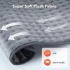 Portable Electric Heating Pad  Menstrual Pain Relief Abdomen Warm Pad Hook & Loop Design Body Relax Massager